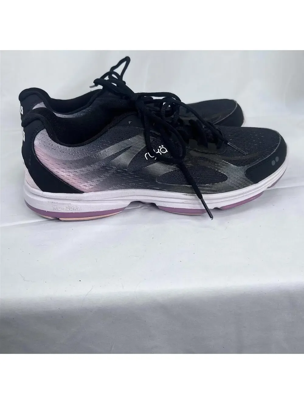 Ryka Devotion Plus 2 Women’s Black Walking/Running Athletic Sneakers. Sz 8 W EUC
